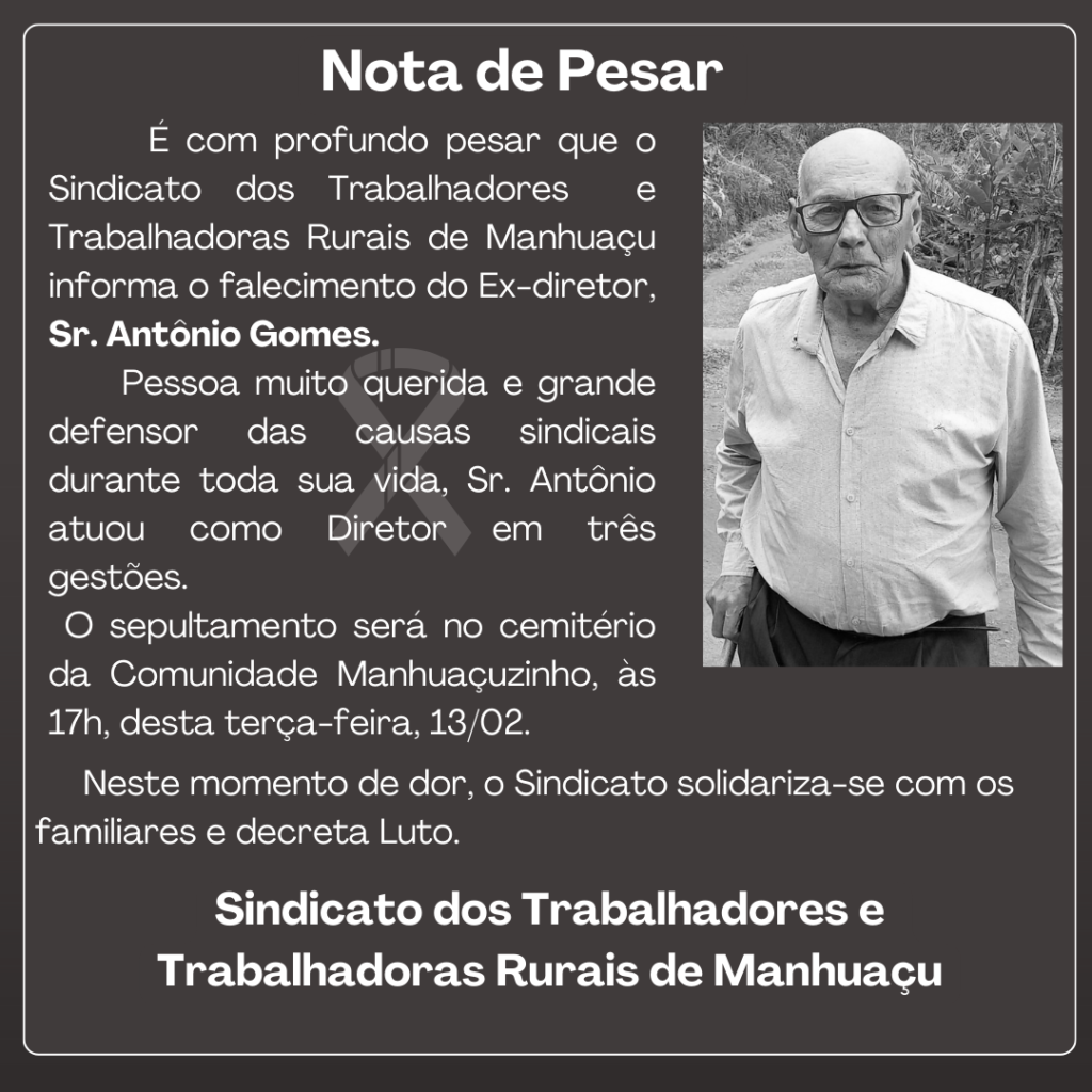 Nota de Pesar